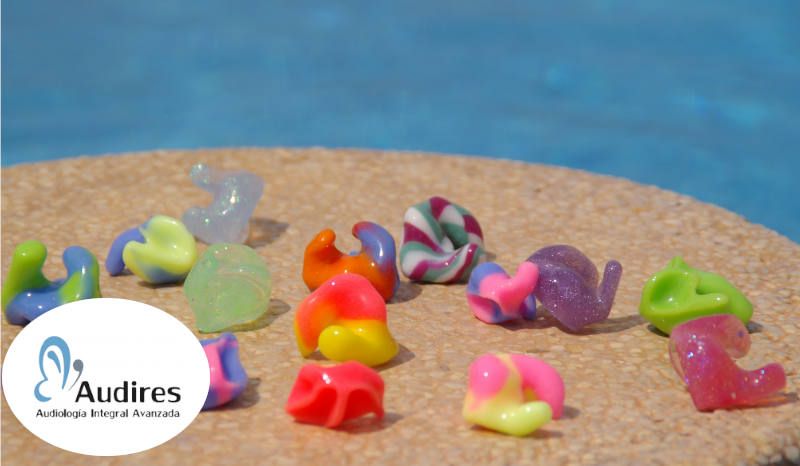 Tapones en la piscina