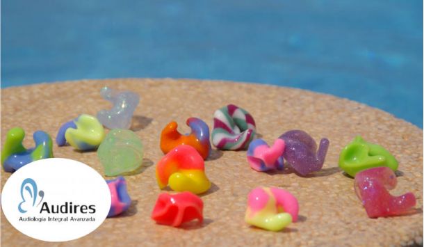 Tapones en la piscina