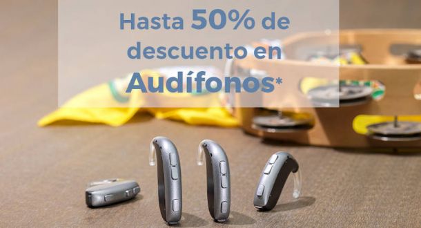Promoción descuento audífonos