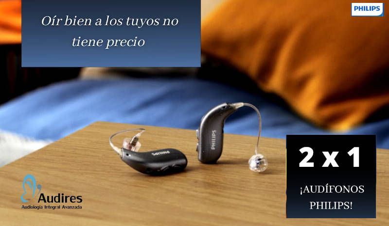 Promoción 2x1 audífonos Philips