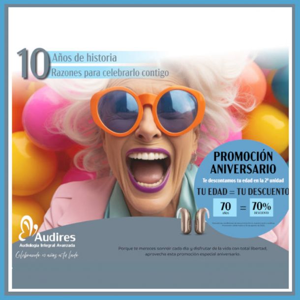 Promoción 10º Aniversario Audires